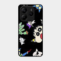 Cartoon Pattern Glass Case Cover For Redmi Note 14 Se 5G