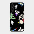Cartoon Pattern Glass Case Cover For Samsung Galaxy A16 5G