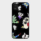 Cartoon Pattern Glass Case Cover For Samsung Galaxy F14 5G