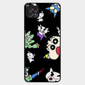 Cartoon Pattern Glass Case Cover For Samsung Galaxy F42 5G
