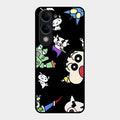 Cartoon Pattern Glass Case Cover For Vivo T4 Lite 5G