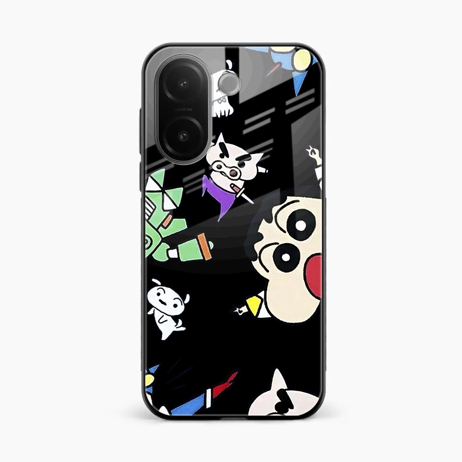 Cartoon Pattern Glass Case Cover For Vivo V60e 5G