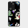 Cartoon Pattern Glass Case Cover For Vivo Y200 5G