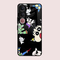 Cartoon Pattern Glass Case Cover For Vivo Y31 5G