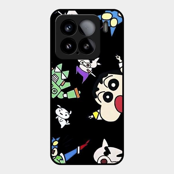 Cartoon Pattern Glass Case Cover For Xiaomi 15 5G
