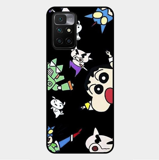 Cartoon Pattern Metal Case Cover For Redmi