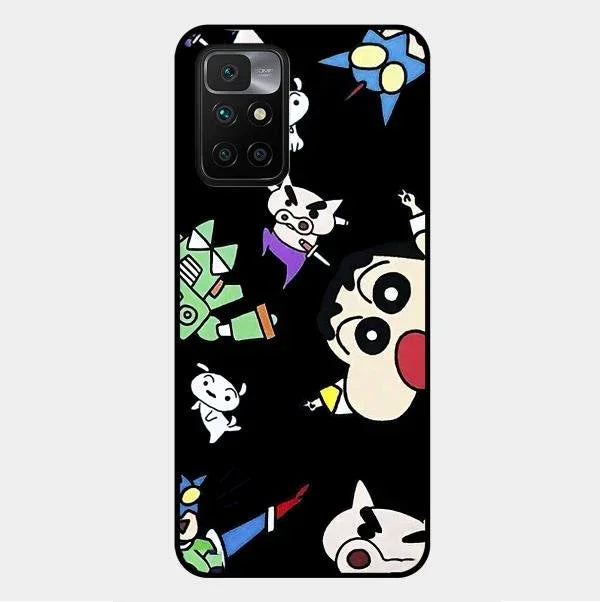 Cartoon Pattern Glass Case Cover For Redmi - ShopOnCliQ