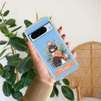 Cat Lover Customize Transparent Silicon Case For Google Pixel 8 Pro 5G