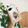 Cat Lover Customize Transparent Silicon Case For Google Pixel 9a 5G