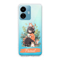 Cat Lover Customize Transparent Silicon Case For iQOO Z6 Lite 5G