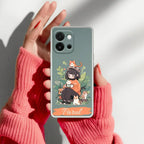 Cat Lover Customize Transparent Silicon Case For OnePlus 8t / OnePlus 9R