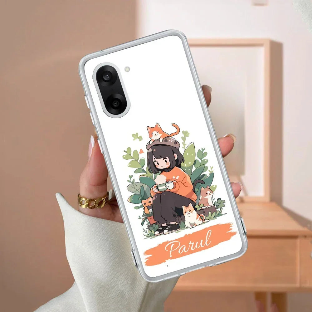 Cat Lover Customize Transparent Silicon Case For OnePlus - ShopOnCliQ
