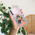 Cat Lover Customize Anti Yellow Case For Oppo Reno 4 Pro