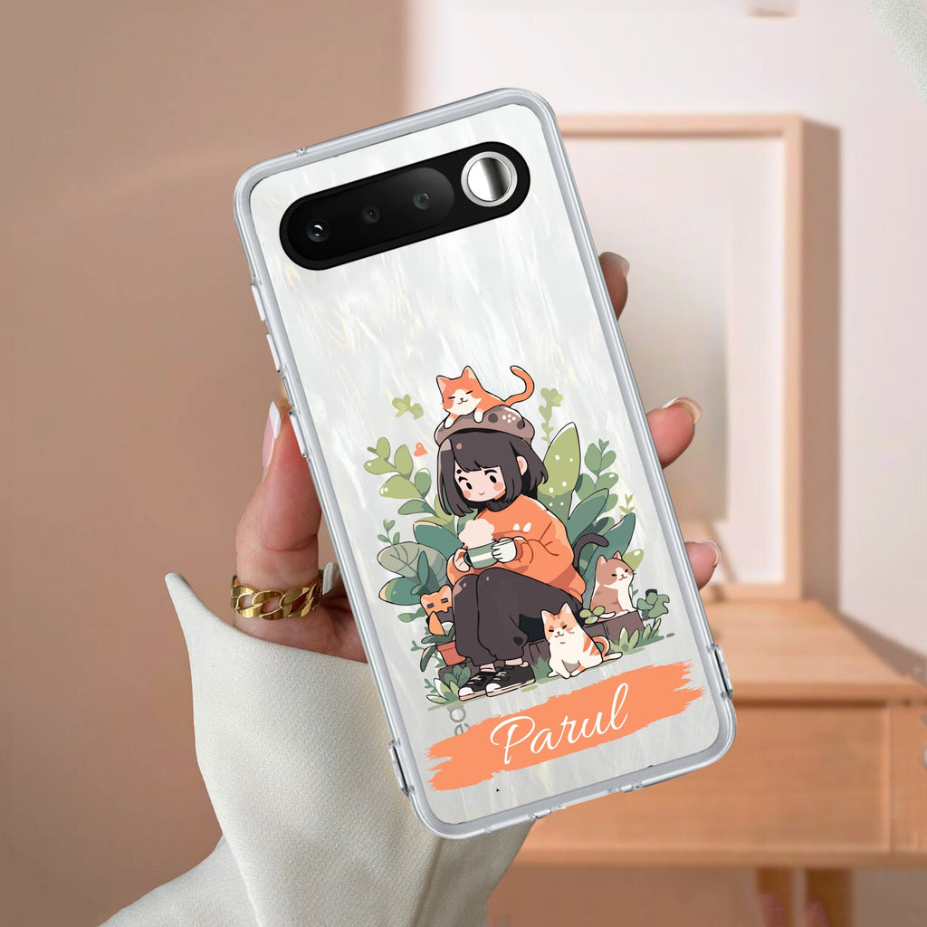 Cat Lover Customize Anti Yellow Case For Realme 16 5G