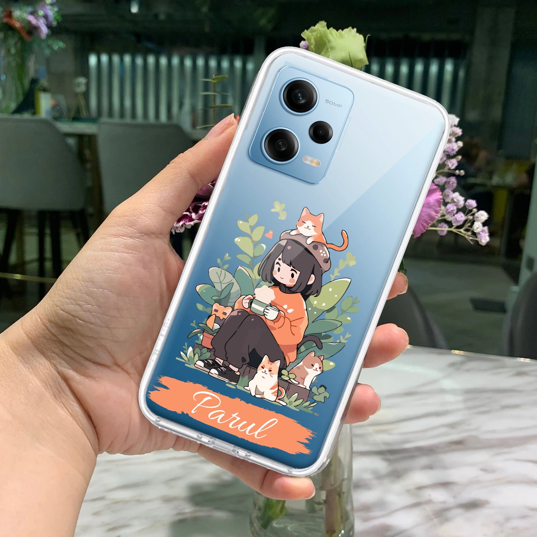 Cat Lover Customize Transparent Silicon Case For Redmi/Xiaomi