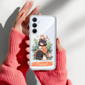 Cat Lover Customize Transparent Silicon Case For Samsung Galaxy F13