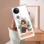 Cat Lover Customize Transparent Silicon Case For Vivo T3 Lite 5G