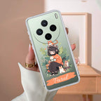 Cat Lover Customize Transparent Silicon Case For Vivo T4 Pro 5G