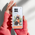 Cat Lover Customize Transparent Silicon Case For Vivo X90 5G