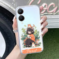 Cat Lover Customize Anti Yellow Case For Vivo Y28 5G