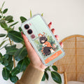 Cat Lover Customize Transparent Silicon Case For Vivo Y31 5G