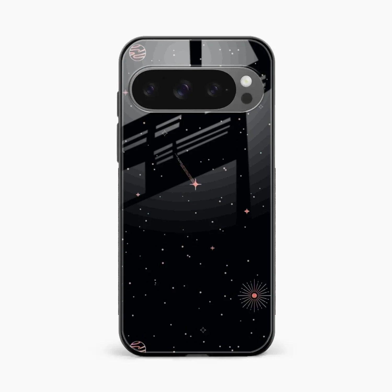 Celestial Design Glossy Metal Case Cover For Google Pixel 10 Pro