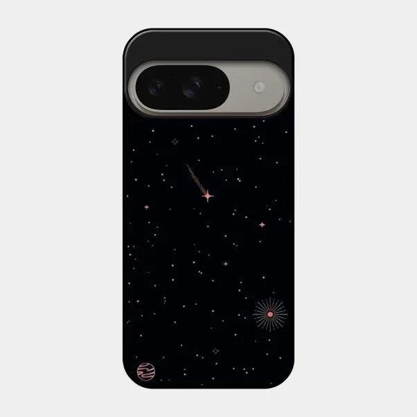 Celestial Design Glossy Metal Case Cover For Google Pixel 9 5G