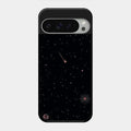 Celestial Design Glossy Metal Case Cover For Google Pixel 9 Pro Xl