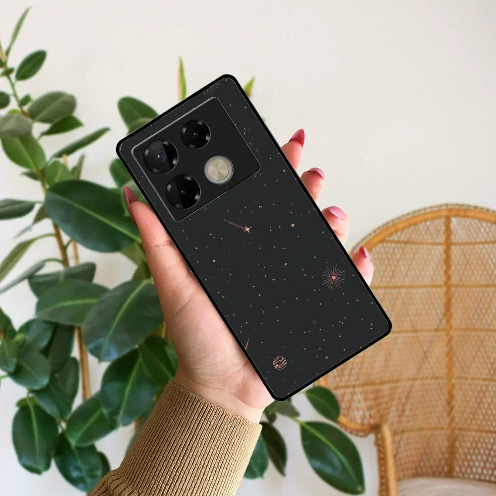 Celestial Design Glossy Metal Case Cover For Infinix - ShopOnCliQ