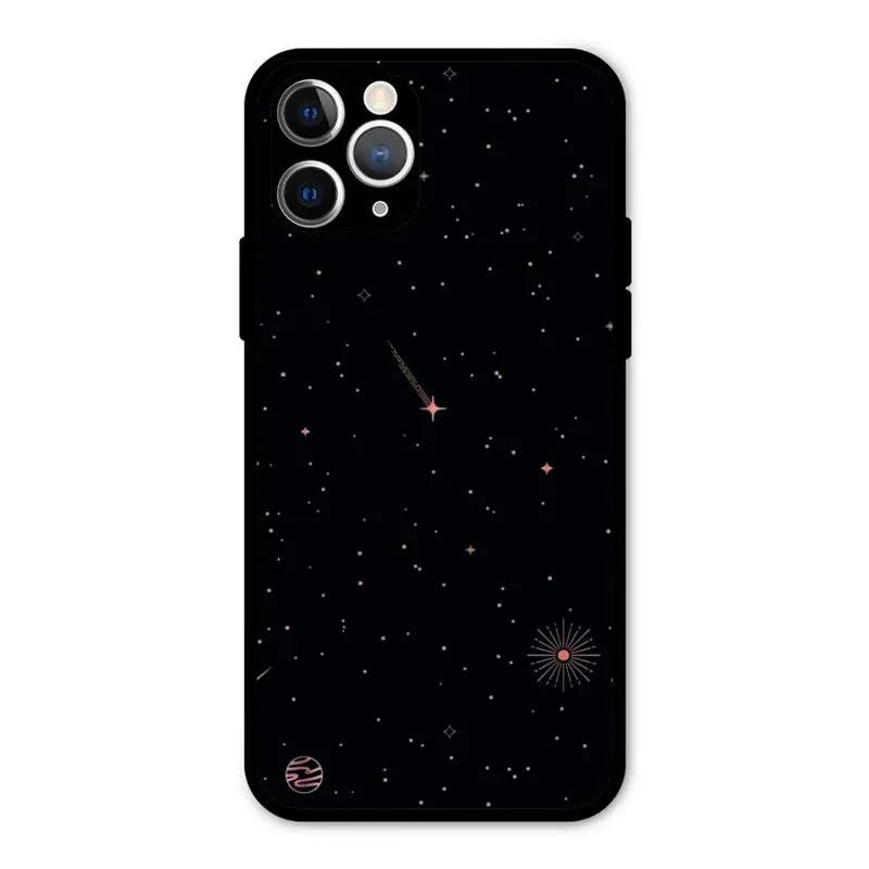 Celestial Design Glossy Metal Case Cover For iPhone 11 Pro