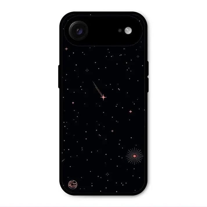 Celestial Design Glossy Metal Case Cover For iPhone Air