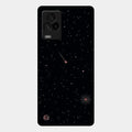 Celestial Design Glossy Metal Case Cover For iQOO 7 Legend 5G