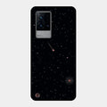 Celestial Design Glossy Metal Case Cover For iQOO 9 5G