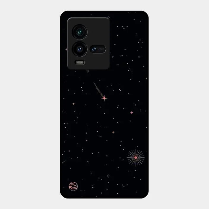 Celestial Design Glossy Metal Case Cover For iQOO 9T 5G