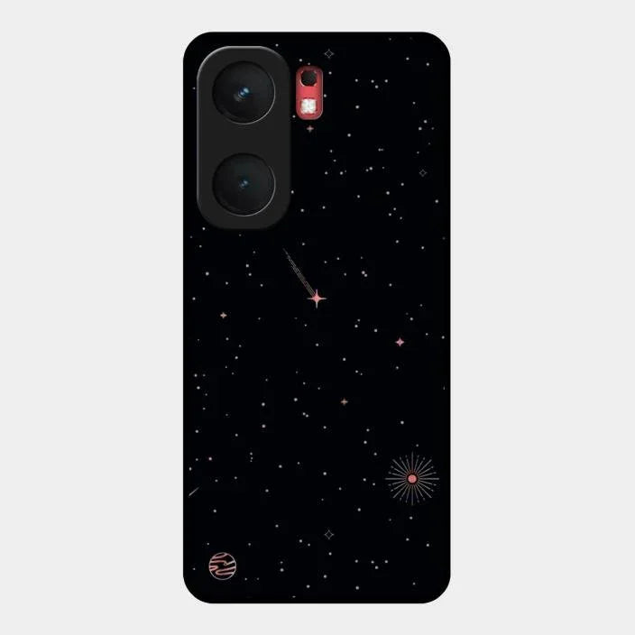 Celestial Design Glossy Metal Case Cover For iQOO Neo 9 Pro 5G