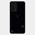 Celestial Design Glossy Metal Case Cover For iQOO Z5 5G