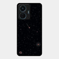 Celestial Design Glossy Metal Case Cover For iQOO Z6 Lite 5G