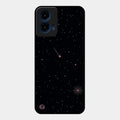 Celestial Design Glossy Metal Case Cover For Motorola G45 5G