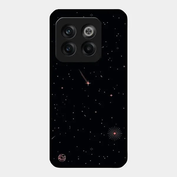 Celestial Design Glossy Metal Case Cover For Oneplus 10T 5G