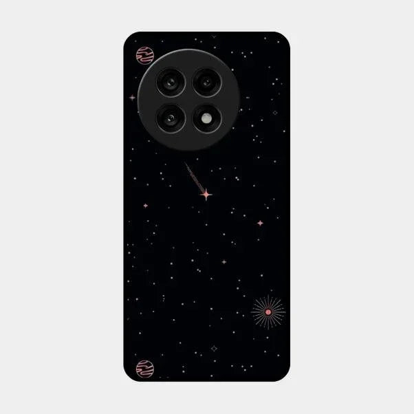 Celestial Design Glossy Metal Case Cover For Oneplus 13R 5G