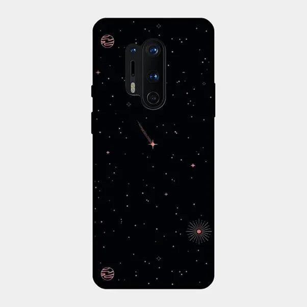 Celestial Design Glossy Metal Case Cover For Oneplus 8 Pro