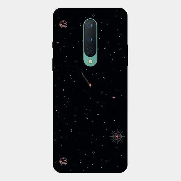 Celestial Design Glossy Metal Case Cover For Oneplus 8