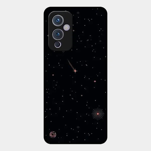 Celestial Design Glossy Metal Case Cover For Oneplus 9 5G