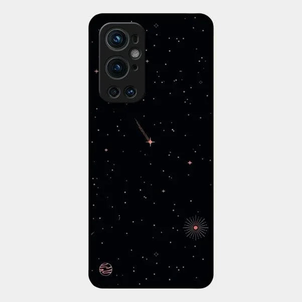 Celestial Design Glossy Metal Case Cover For Oneplus 9 Pro 5G
