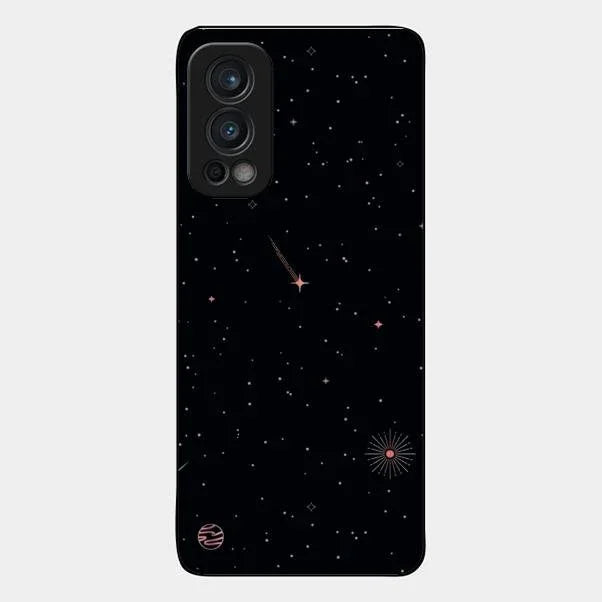 Celestial Design Glossy Metal Case Cover For Oneplus Nord 2 5G