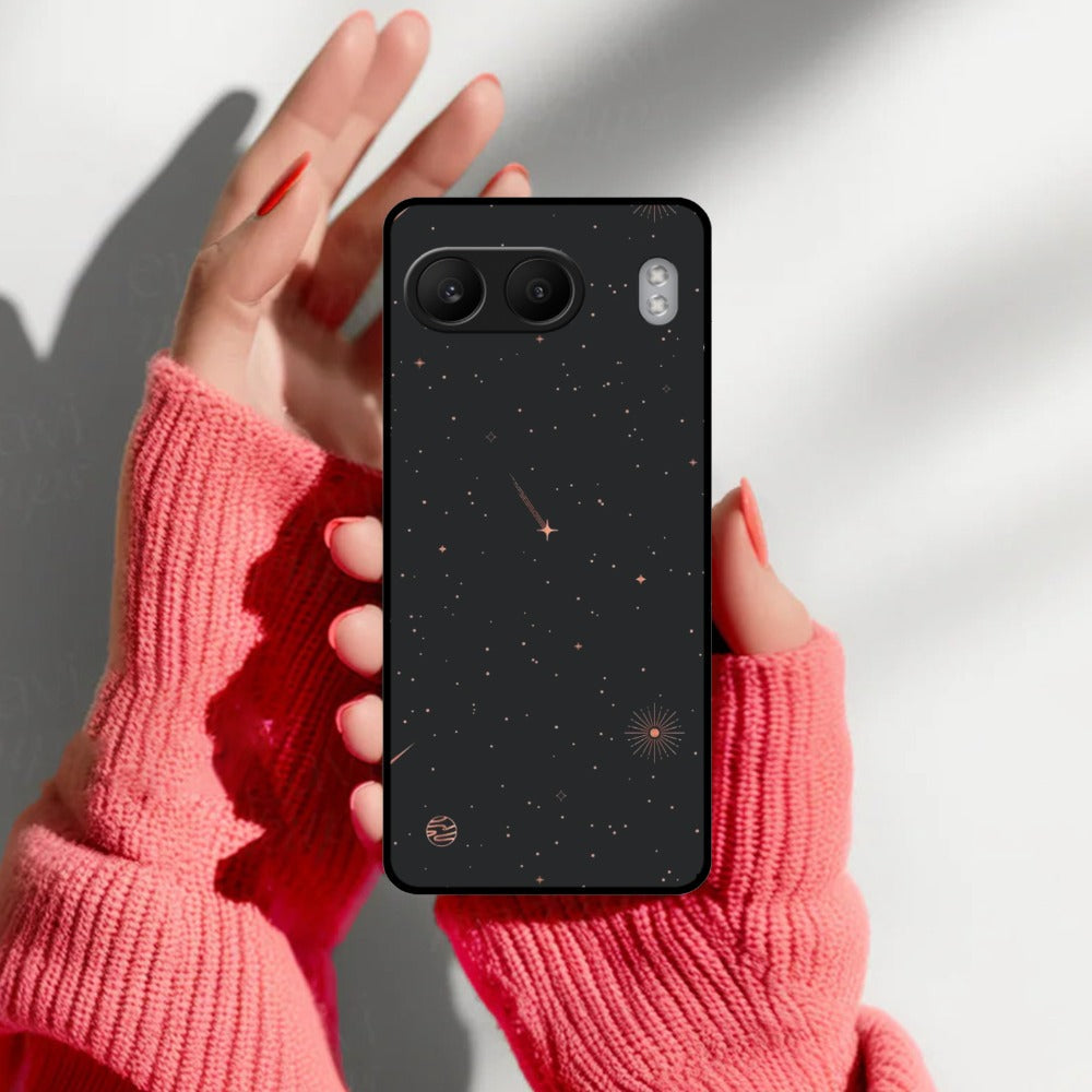 Celestial Design Glossy Metal Case Cover For OnePlus