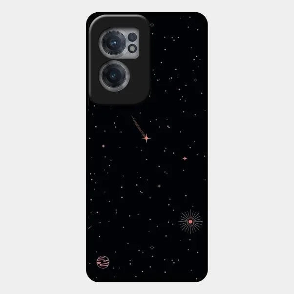 Celestial Design Glossy Metal Case Cover For Oneplus Nord Ce 2 5G
