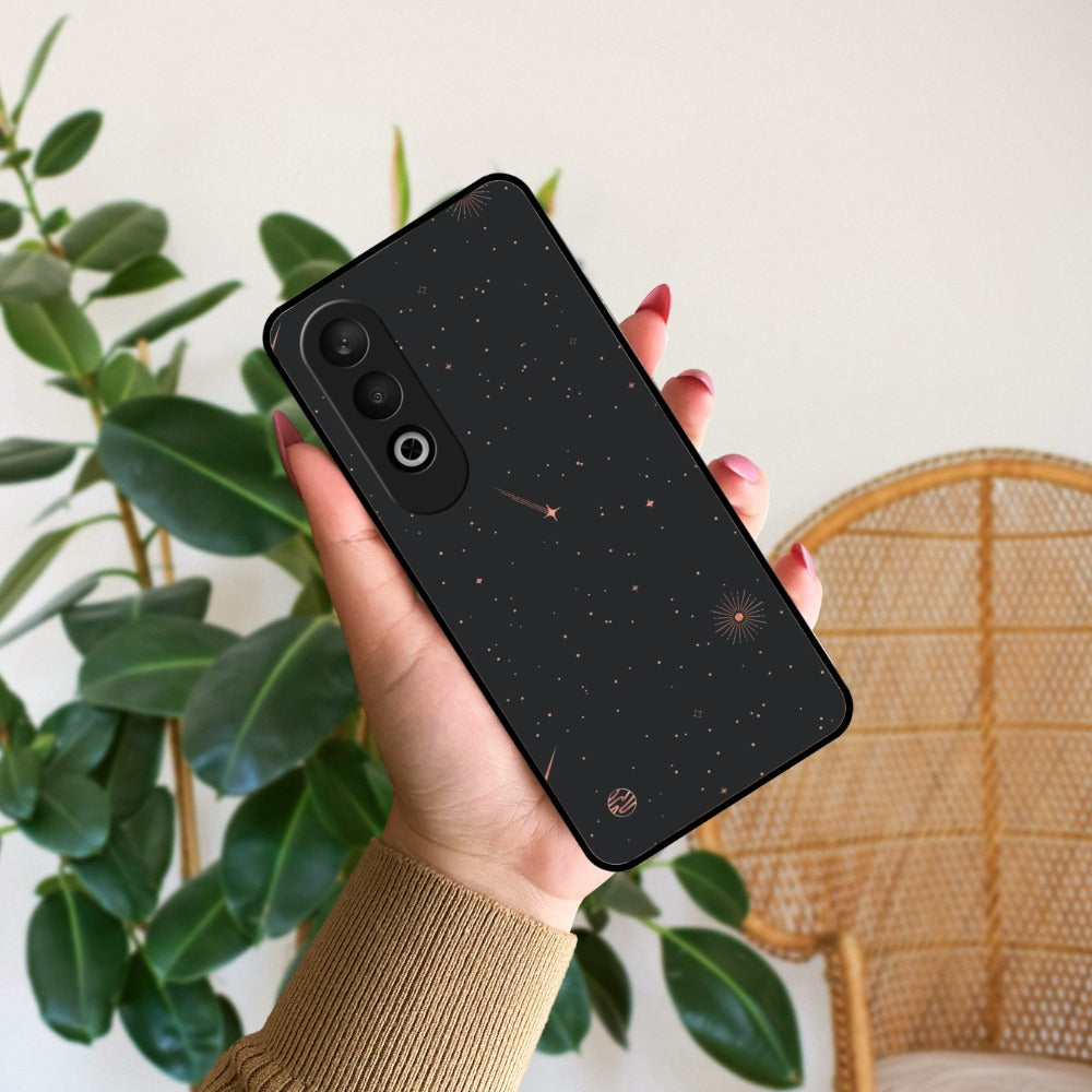 Celestial Design Glossy Metal Case Cover For OnePlus