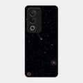 Celestial Design Glossy Metal Case Cover For Oppo A3 Pro 5G