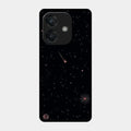 Celestial Design Glossy Metal Case Cover For Oppo A3X 5G